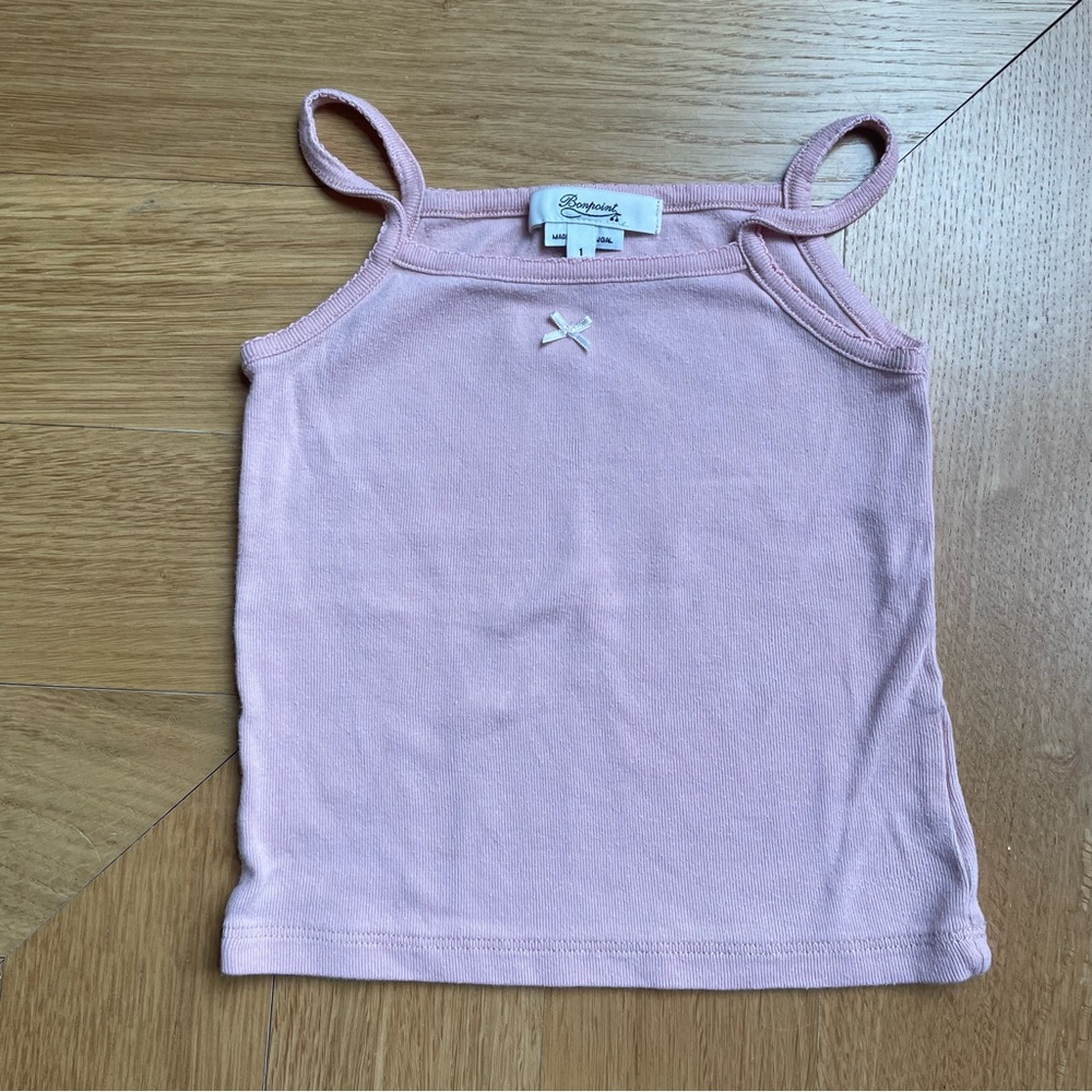 Bonpoint Light Pink tank top Camisole for Kids size 4T